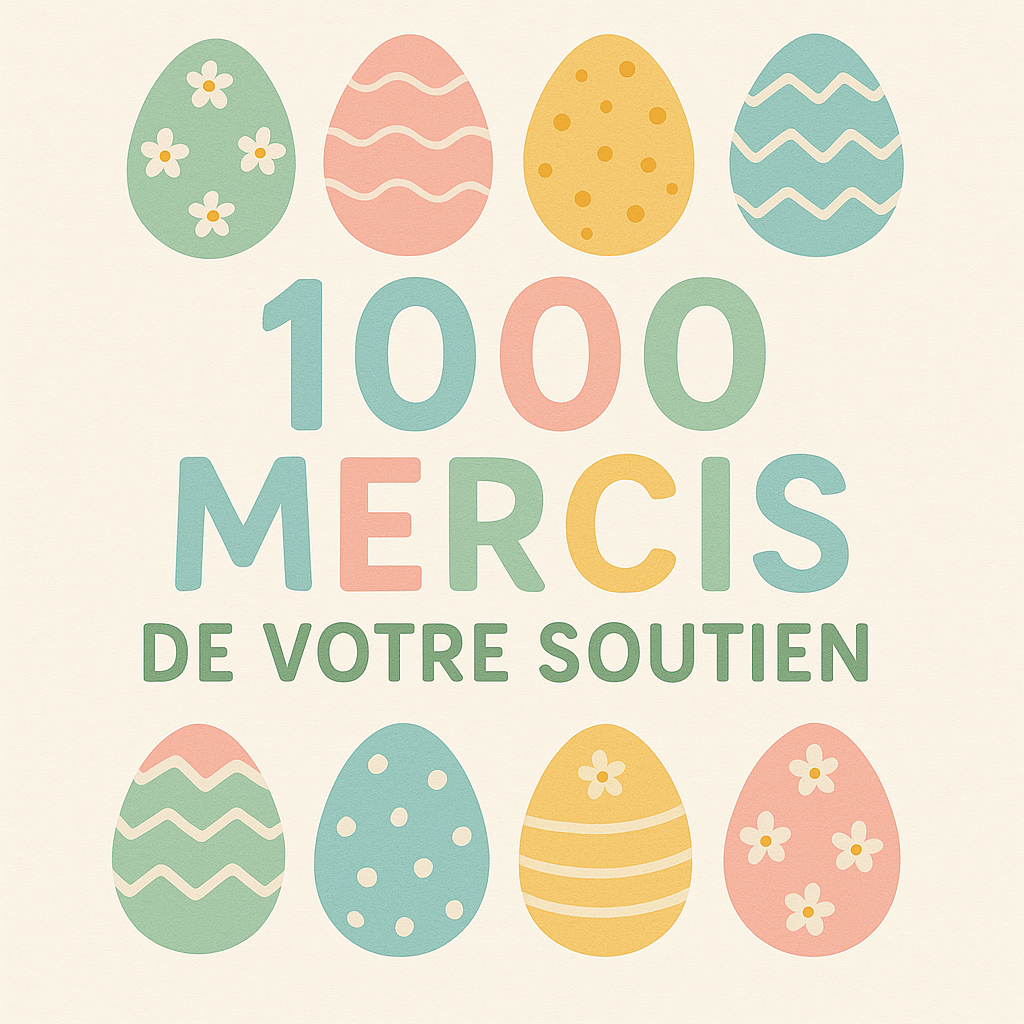 Mille mercis ! Vous le méritez tous.