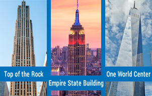 Top 3 des tours d'observation à New York