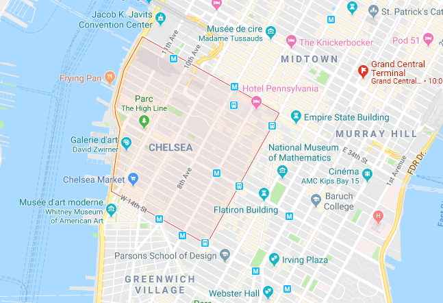 Voici Chelsea,  le quartier le plus branché de Manhattan.