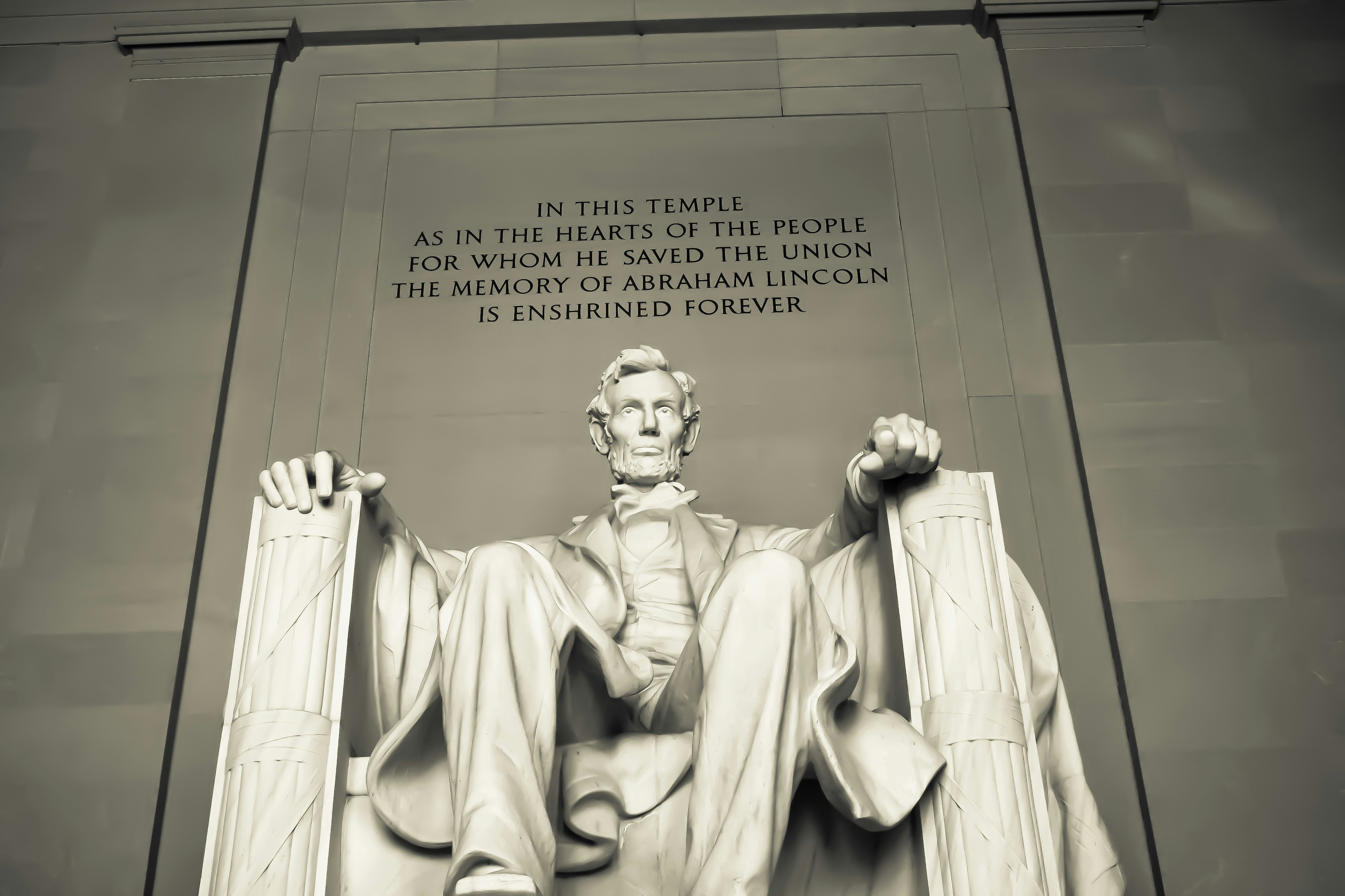 L'histoire des monuments de Washington