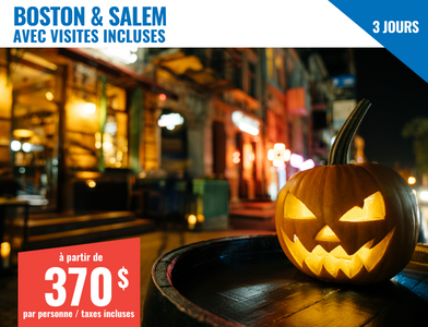 Voyage organisé à Boston - Boston et Salem