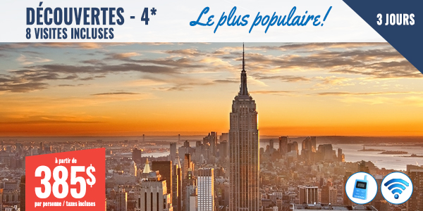 New York - Découvertes - 4 étoiles