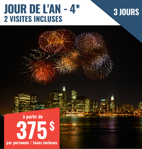 Voyage organisé à New York - Jour de l